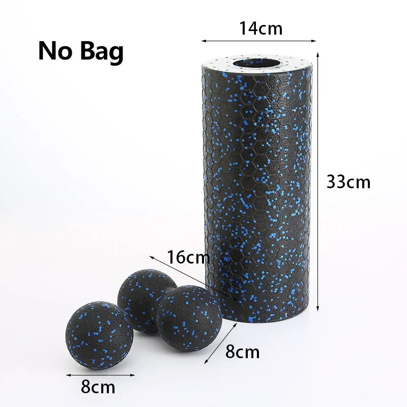 Foam Roller Massage Peanut Ball Set