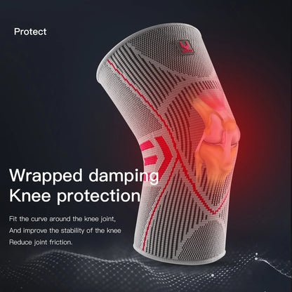 Elastic Nylon Compression Knee Sleeve