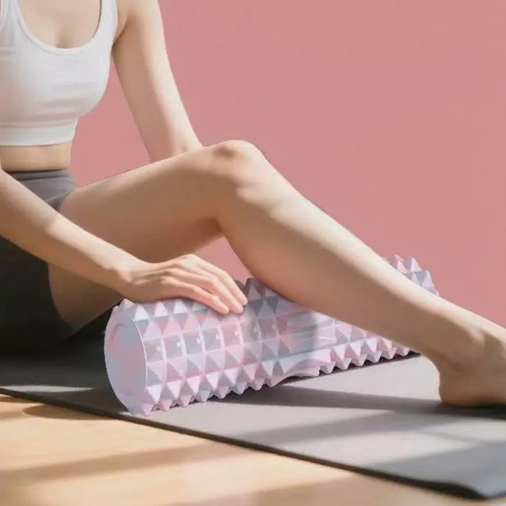 [Three piece massage set] Massage prick ball, massage roller, foam massage roller shaft - Kinetic Fitness