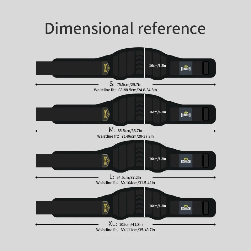 GOUNOD Weight Lifting Belt Kinetic Fitness