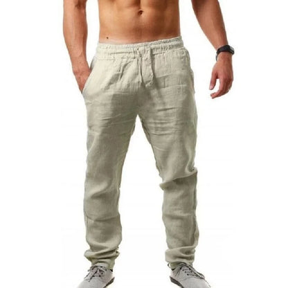 Men’s Cotton-Linen Pants
