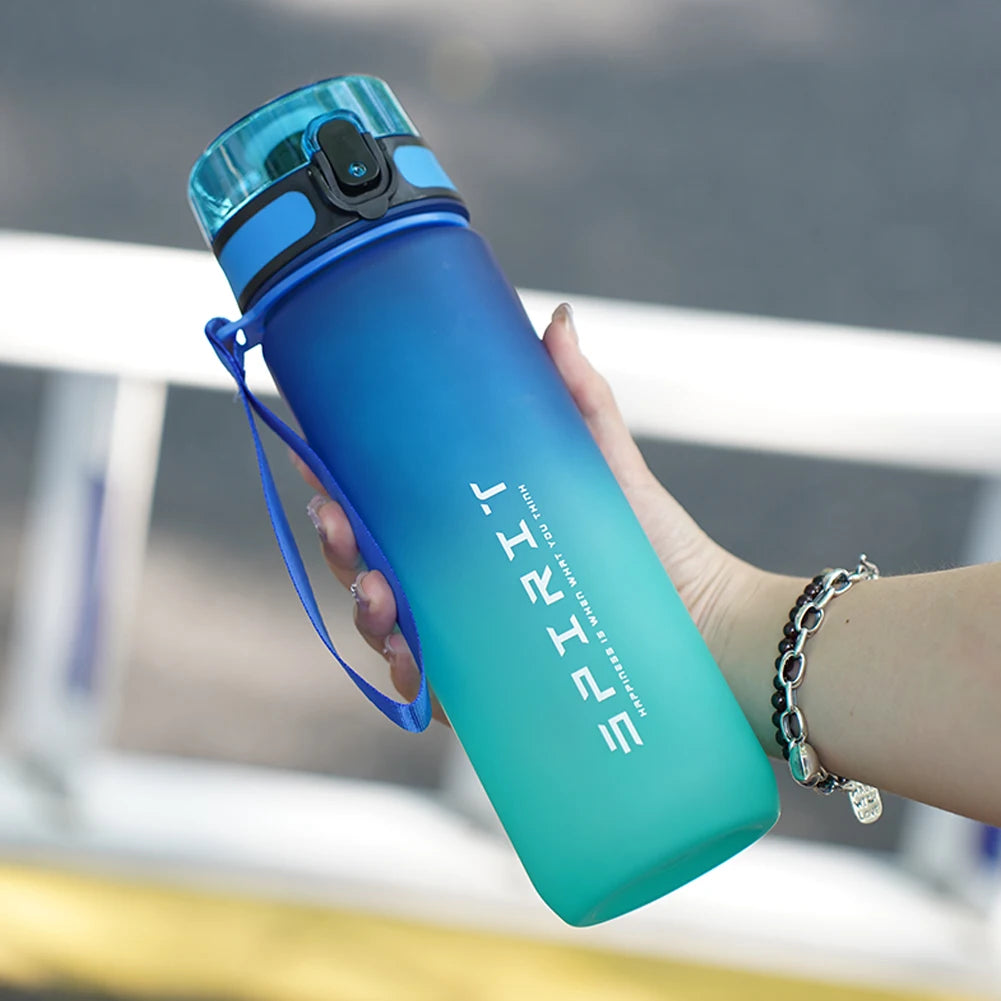 500-1000ml Sports Water Bottle - Kinetic Fitness