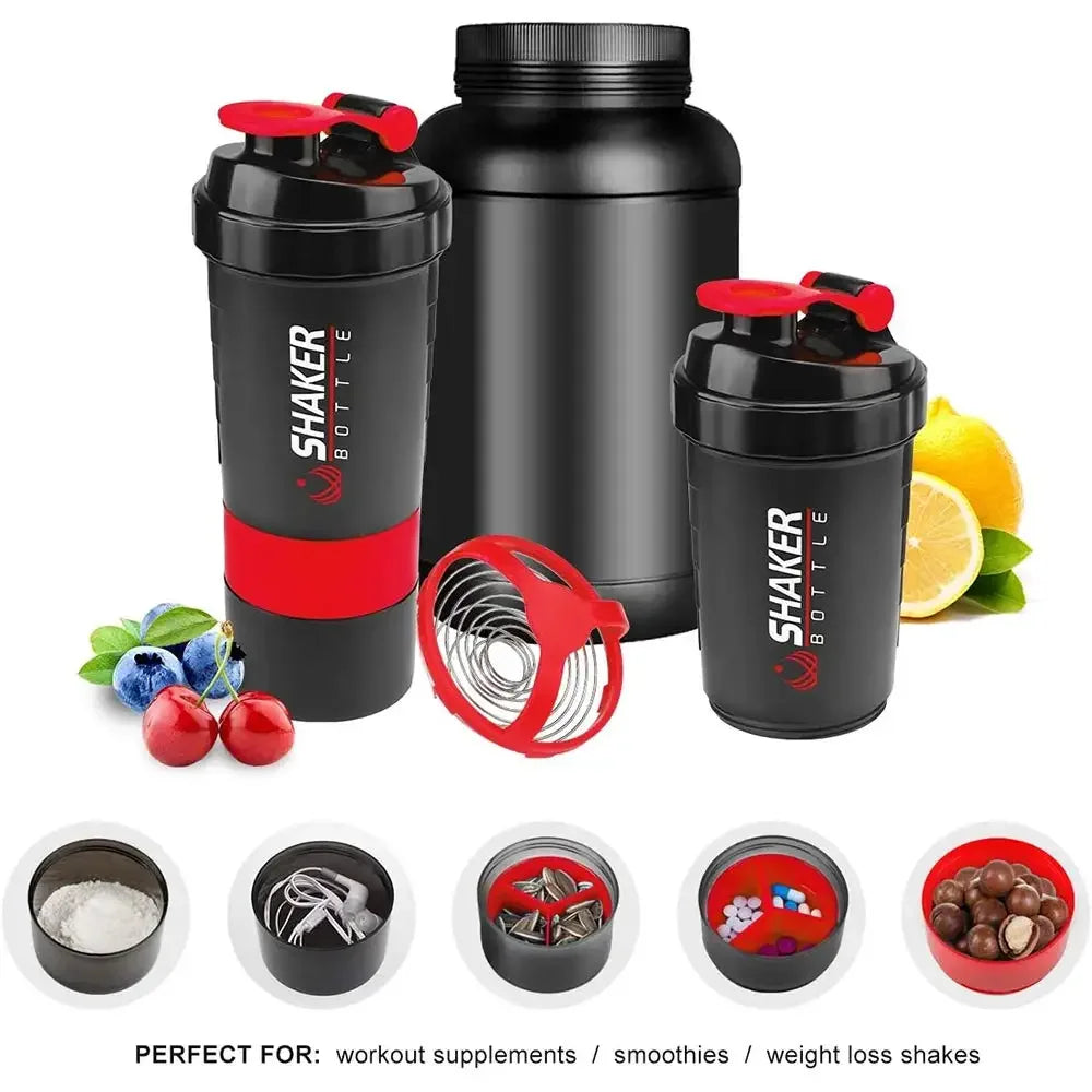Layered Protein Bottle - Kinetic Fitness