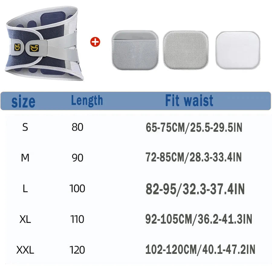 Back Brace Support Belt Kinetic Fitness