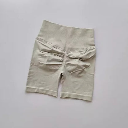High-Waist Yoga Shorts