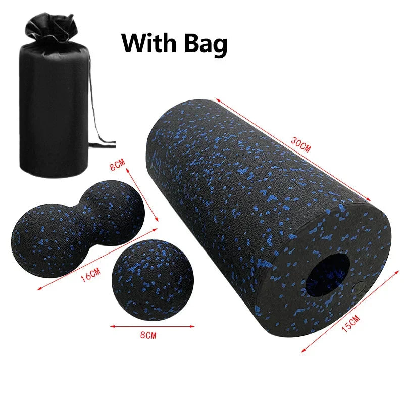 Foam Roller Massage Peanut Ball Set