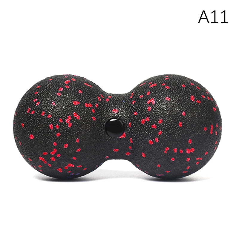 EPP Lacrosse Myofascia Ball Peanut Massage Ball High Density Lightweight Fitness Body Fascia Exercise Relieve Pain Yoga Ball