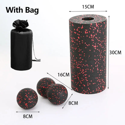 Foam Roller Massage Peanut Ball Set - Kinetic Fitness