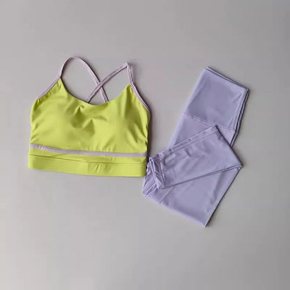 Sport Bra + High Waist Sports Shorts