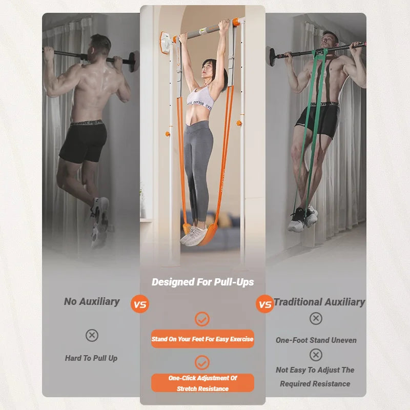 Adjustable Pull Up Assistance Bands Set