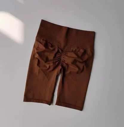 High-Waist Yoga Shorts