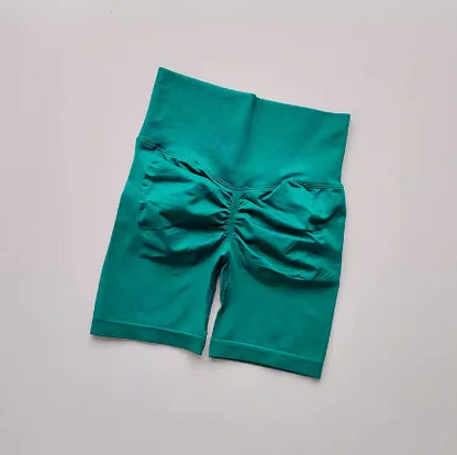 High-Waist Yoga Shorts