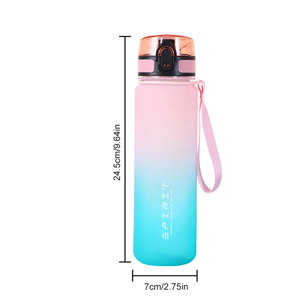 500-1000ml Sports Water Bottle - Kinetic Fitness
