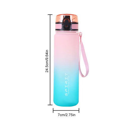500-1000ml Sports Water Bottle - Kinetic Fitness