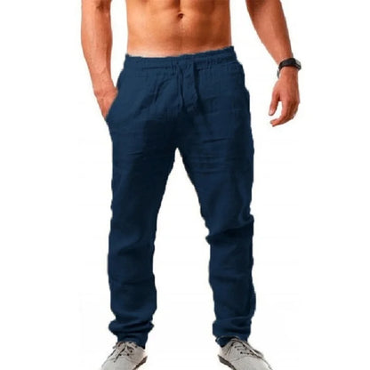 Men’s Cotton-Linen Pants