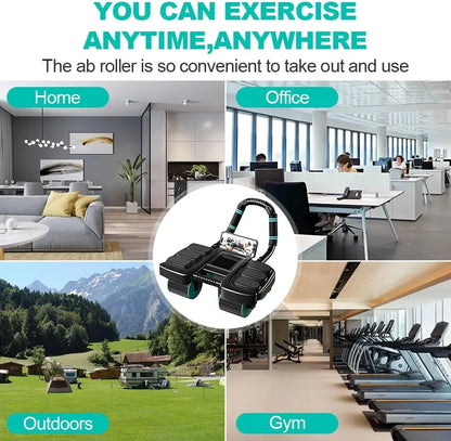 Automatic Rebound Ab Roller Wheel
