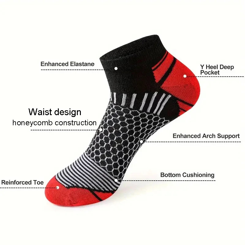 6 Pairs Athletic Socks
