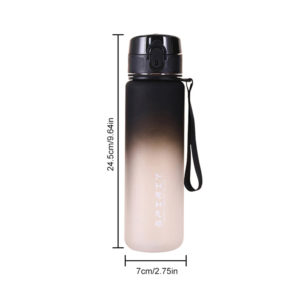 500-1000ml Sports Water Bottle - Kinetic Fitness