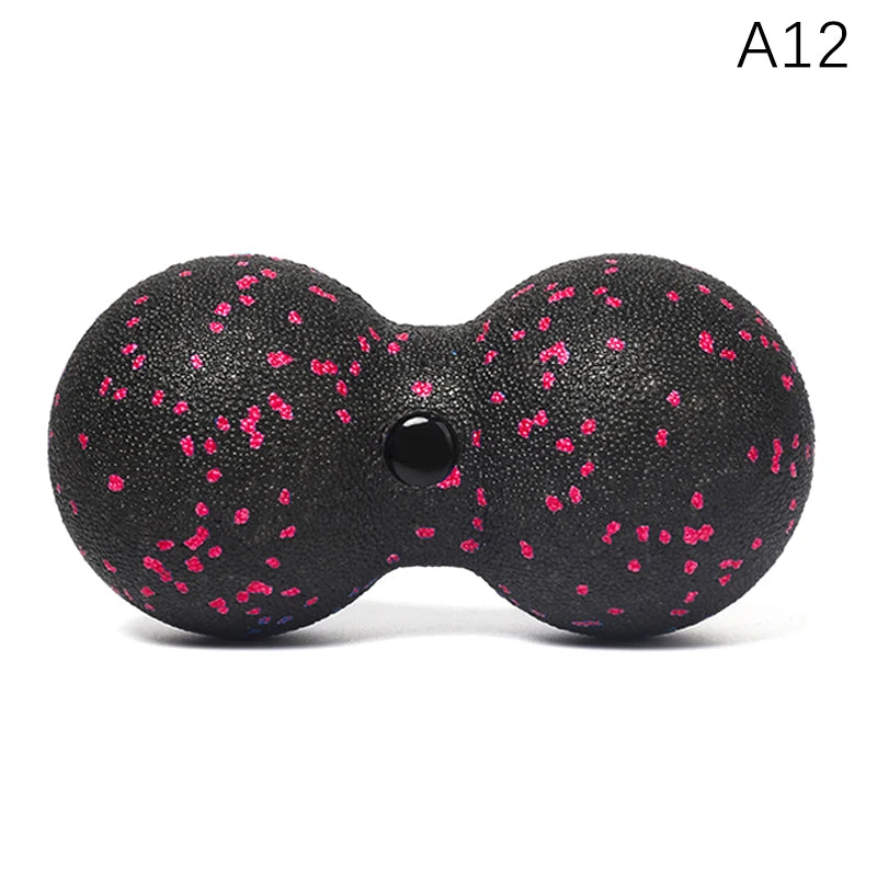 EPP Lacrosse Myofascia Ball Peanut Massage Ball High Density Lightweight Fitness Body Fascia Exercise Relieve Pain Yoga Ball