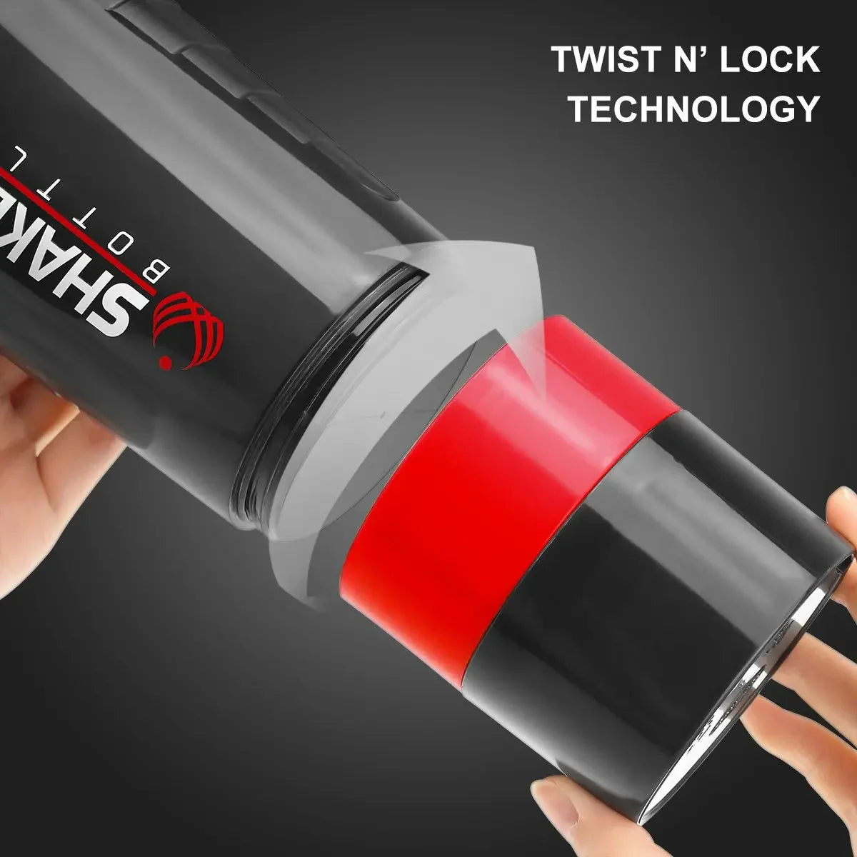 Layered Protein Bottle - Kinetic Fitness