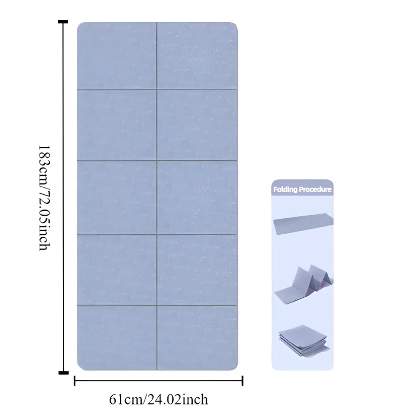 Foldable Yoga Mat - Kinetic Fitness