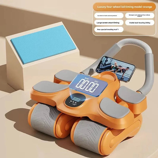 Four-wheel Abdominal Wheel - Kinetic Fitness