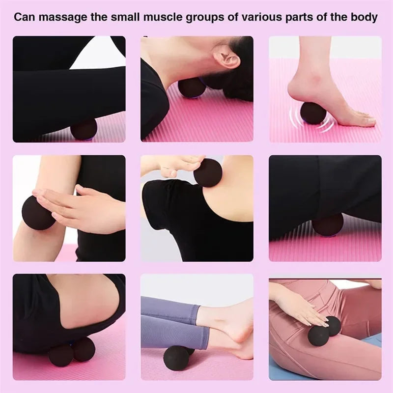 Foam Roller Massage Peanut Ball Set